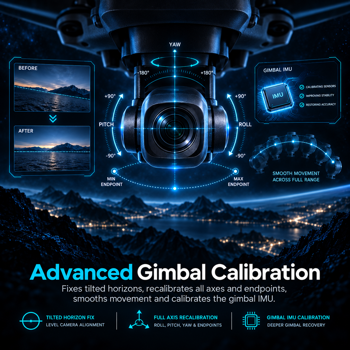 PreFlight: Adv Gimbal Calibrataion Added!